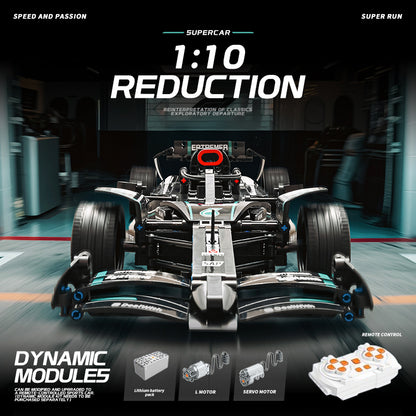 Mercedes-AMG F1 W14 Building Blocks, Formula 1 Model Kit 1:10 Scale