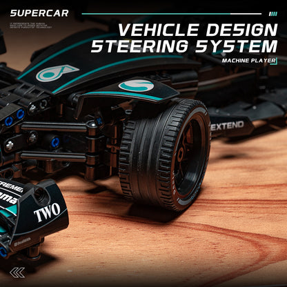 Mercedes-AMG F1 W14 Building Blocks, Formula 1 Model Kit 1:10 Scale